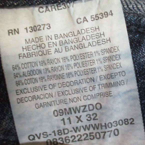 Wrangler Jeans Women's 11 Dark Wash Essential Mid Rise Bootcut Stretch Denim‎ - Picture 6 of 6